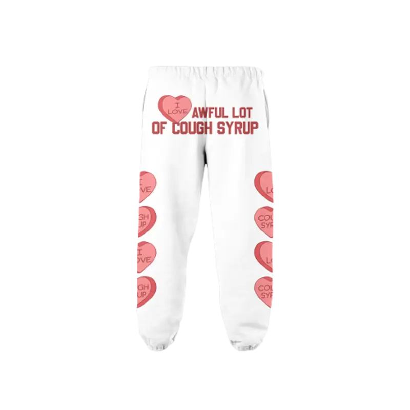 Cough Syrup 2021 Valentines Sweatpants $250