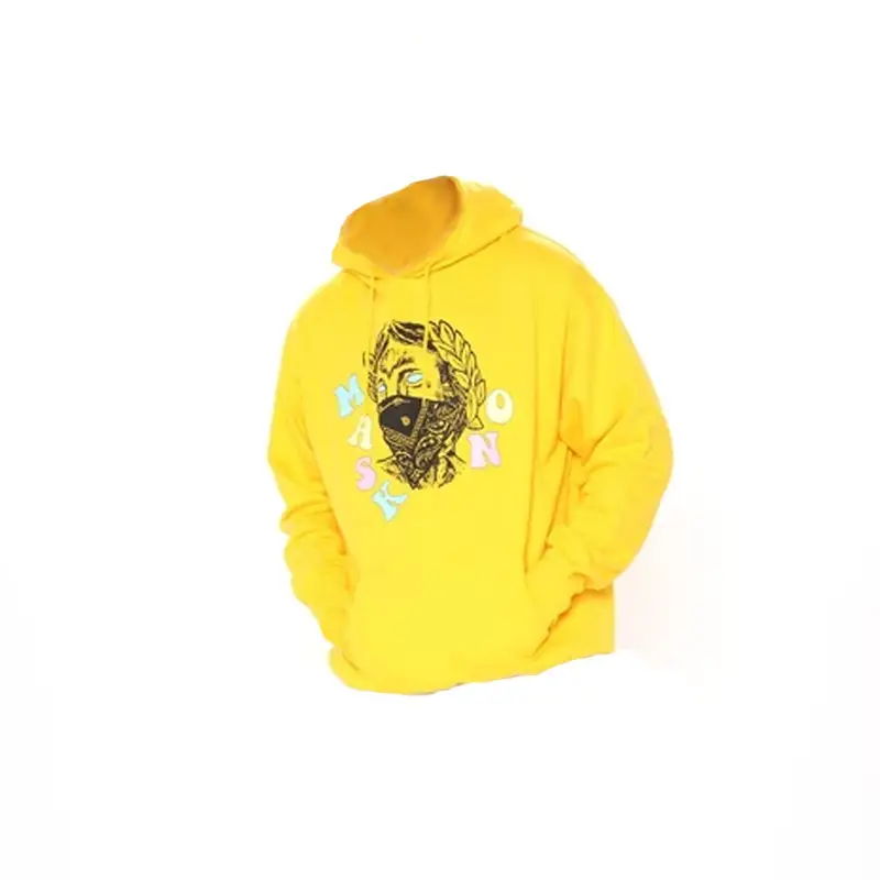 FashionNova Mask On Gold Hoodie $40