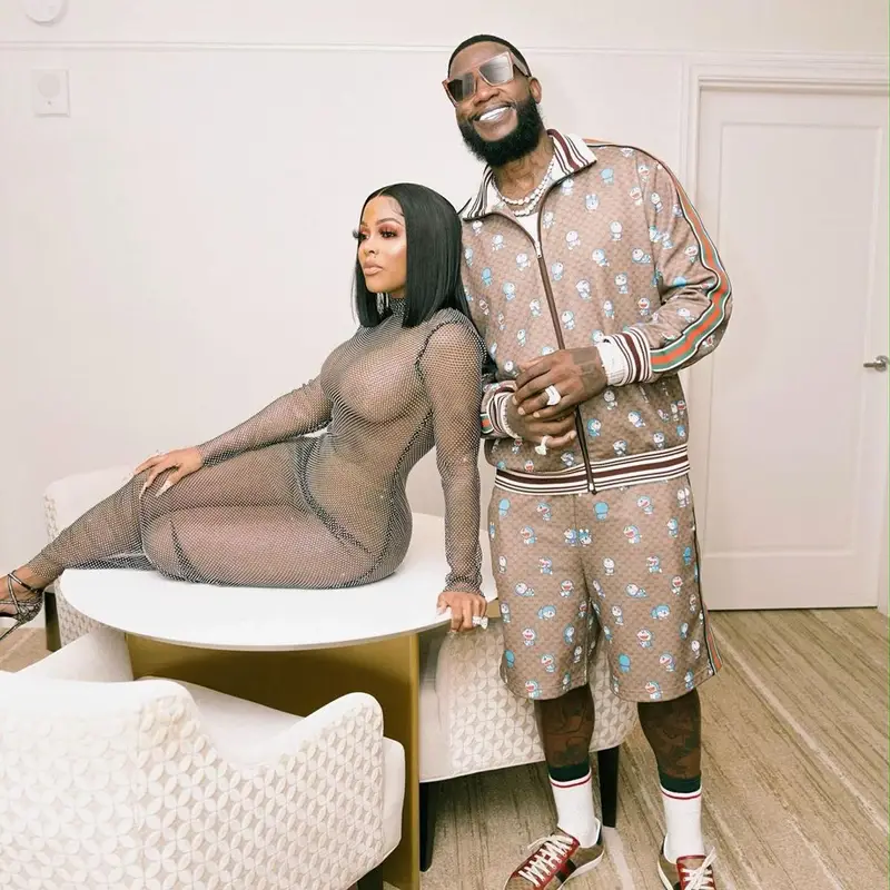 Gucci Mane outfit in Gucci and Doraemon, 2021