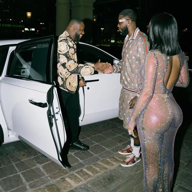 Gucci Mane outfit in Gucci and Doraemon, 2021