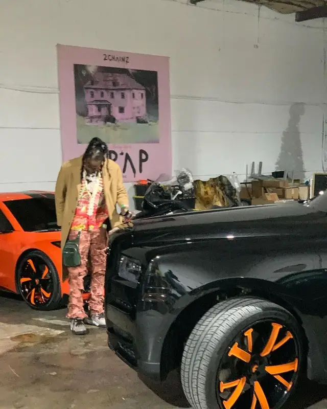 2 Chainz outfit in Kapital, Jordan, and Amiri, 2021
