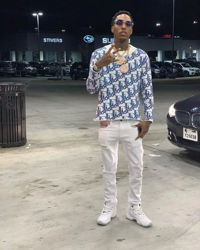 Rubberband OG outfit in Dior, Jordan, and Cartier, 2021