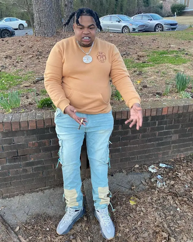 Big Yavo outfit in Secret Scientist and Adidas, 2021