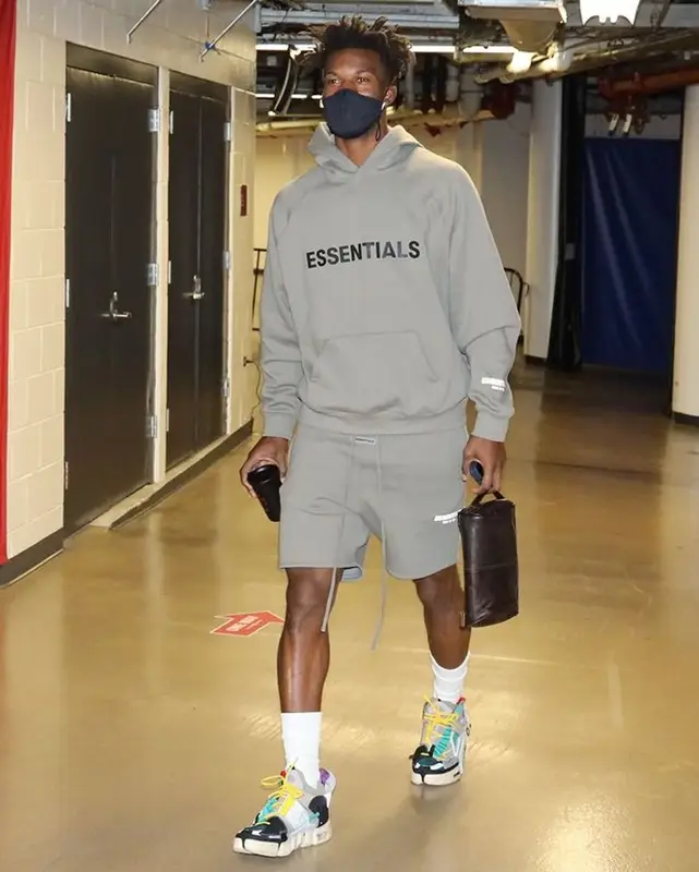 Jimmy Butler outfit in Fear of God and Li-Ning, 2021