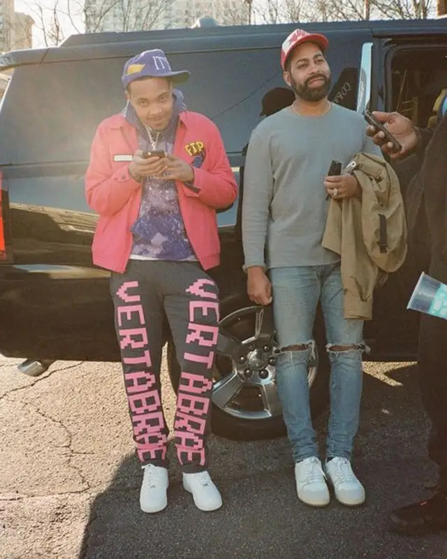 G Herbo outfit in Fuck The Population and Nike, 2021