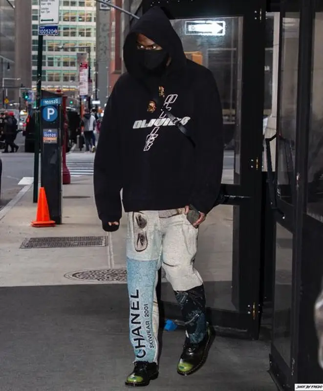 Jaylen Brown outfit in Olivier Rogers and Dr. Martens, 2021