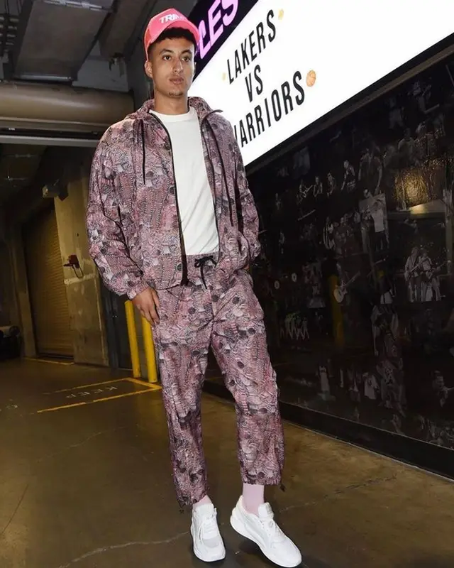 Kyle Kuzma outfit in Trinx La, 2021
