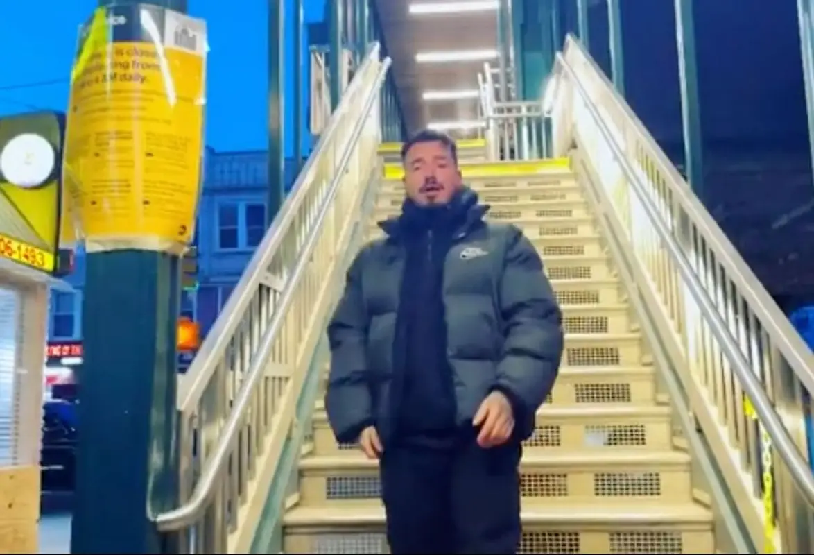J Balvin outfit in Supreme and Nike, 2021