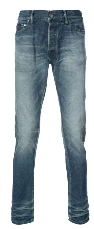 John Elliott Blue Cast Jeans $370