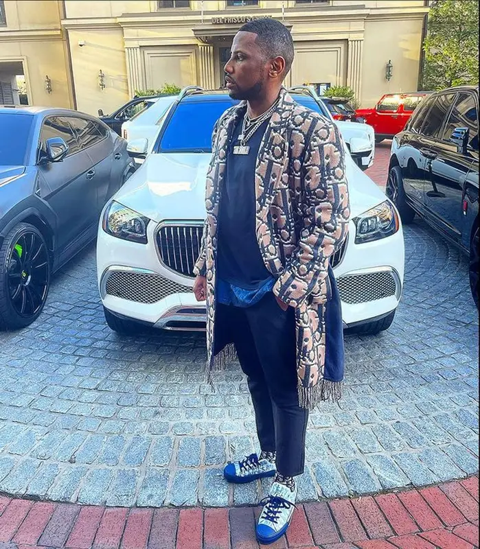 Fabolous outfit in Dior, 2021
