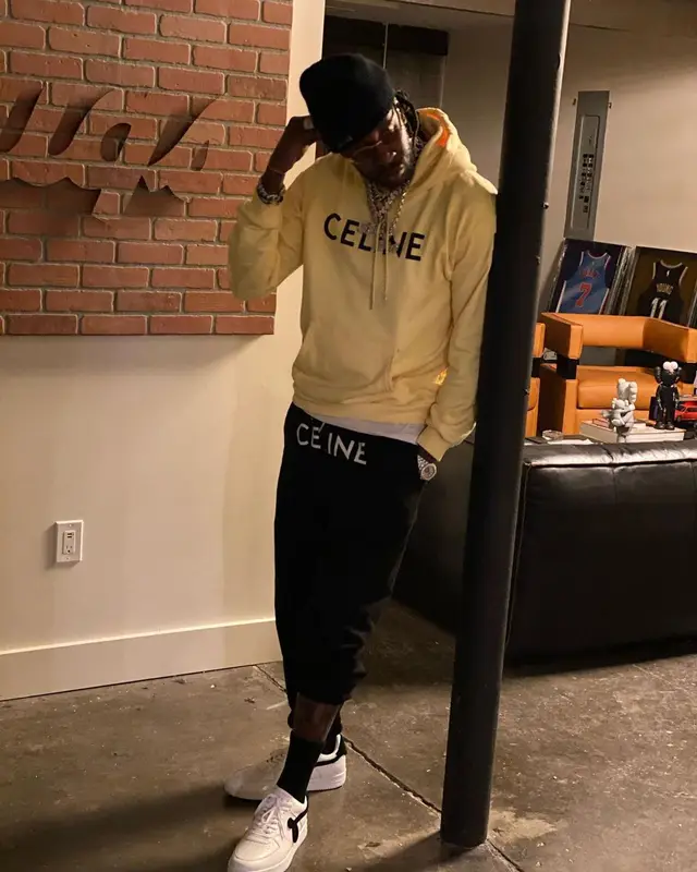 2 Chainz outfit in Celine, 2021