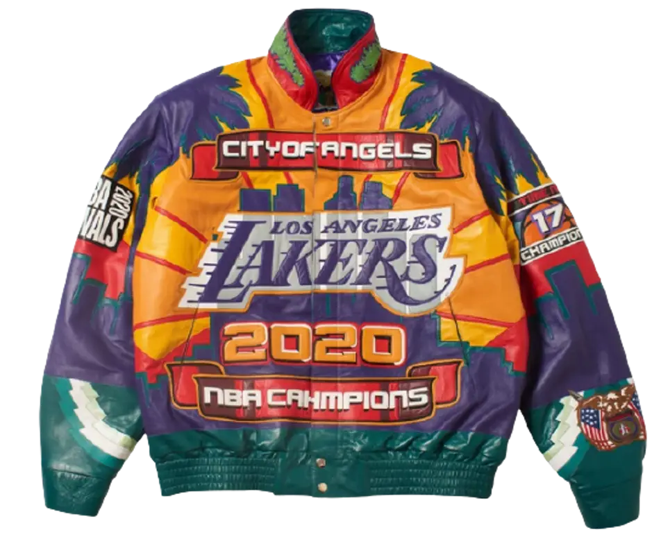 nike lakers championship jacket