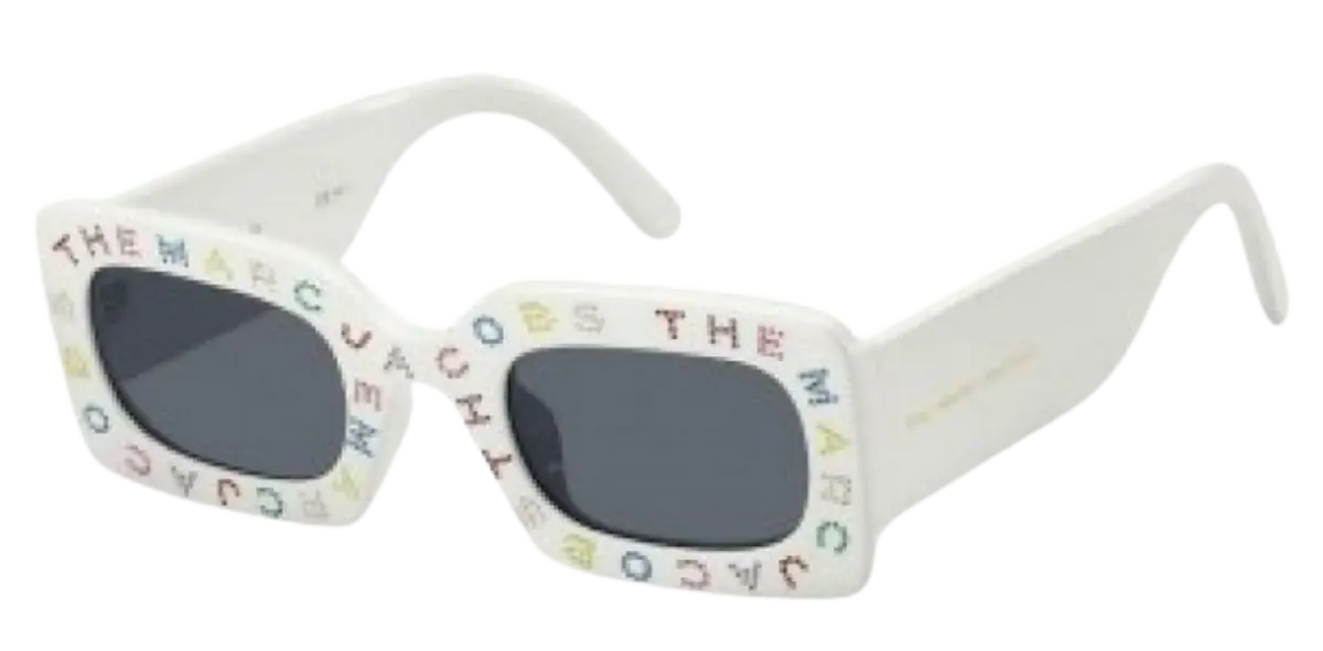 Marc Jacobs White Logo Sunglasses $305