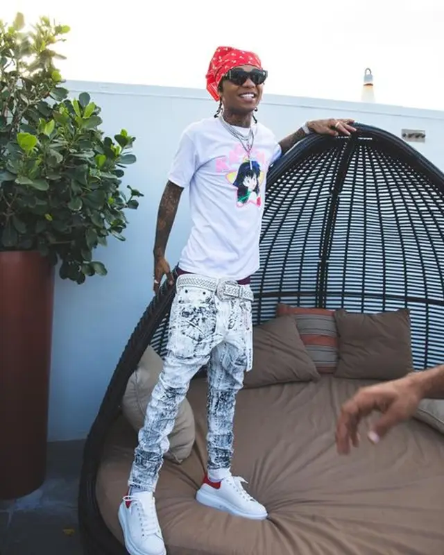 Swae Lee outfit in Hypland, B.B. Simon, and Chanel, 2021