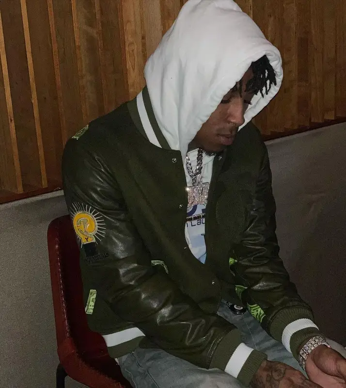 NBA YoungBoy outfit in Fly Geenius and Ralph Lauren, 2021