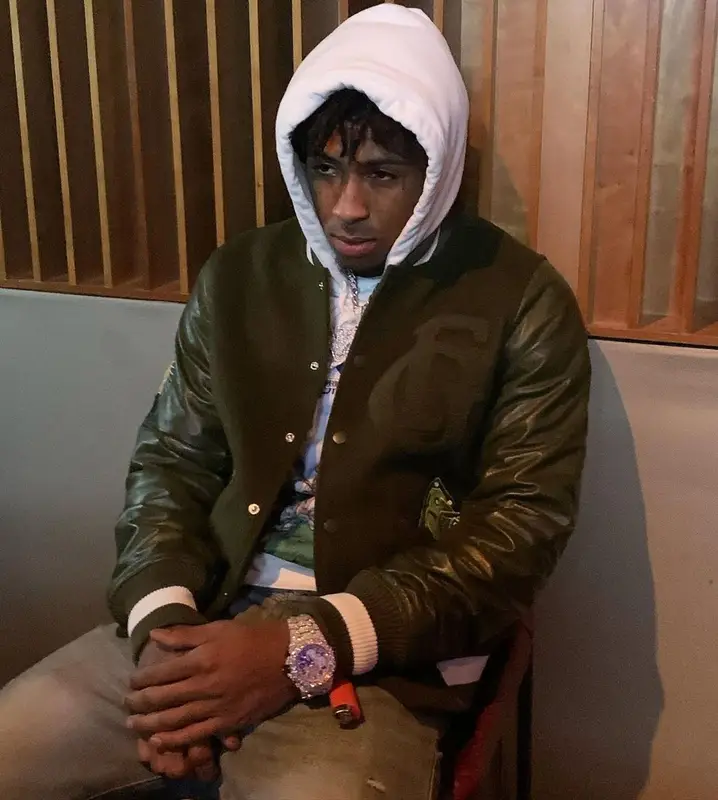 NBA YoungBoy outfit in Fly Geenius and Ralph Lauren, 2021