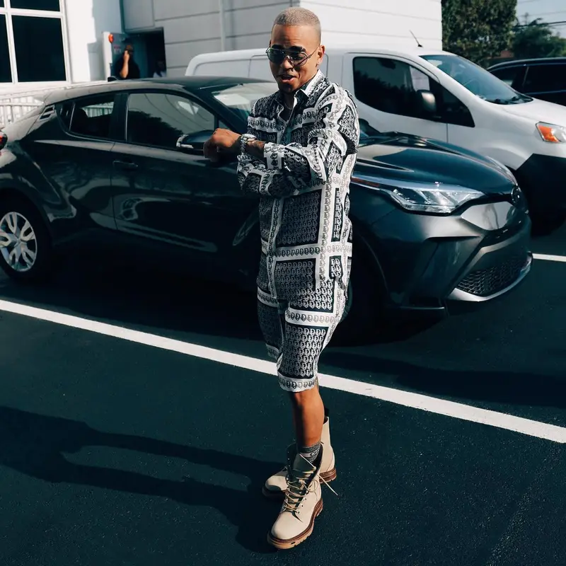 Ozuna outfit in Dior, 2021