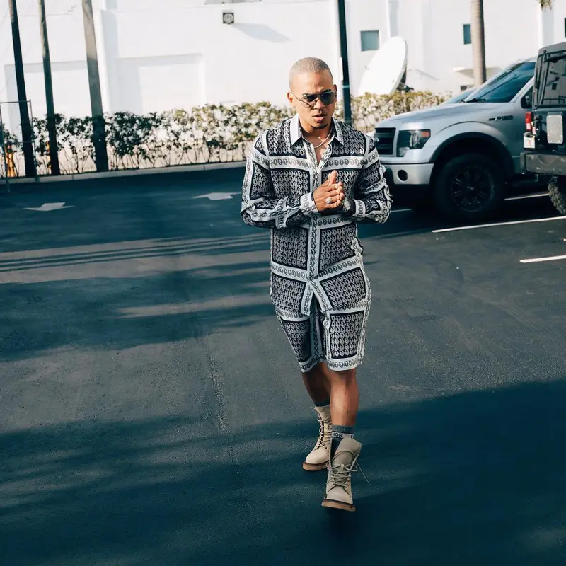 Ozuna outfit in Dior, 2021