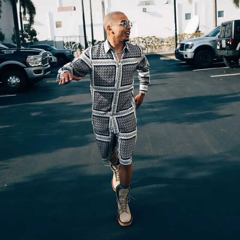Ozuna outfit in Dior, 2021