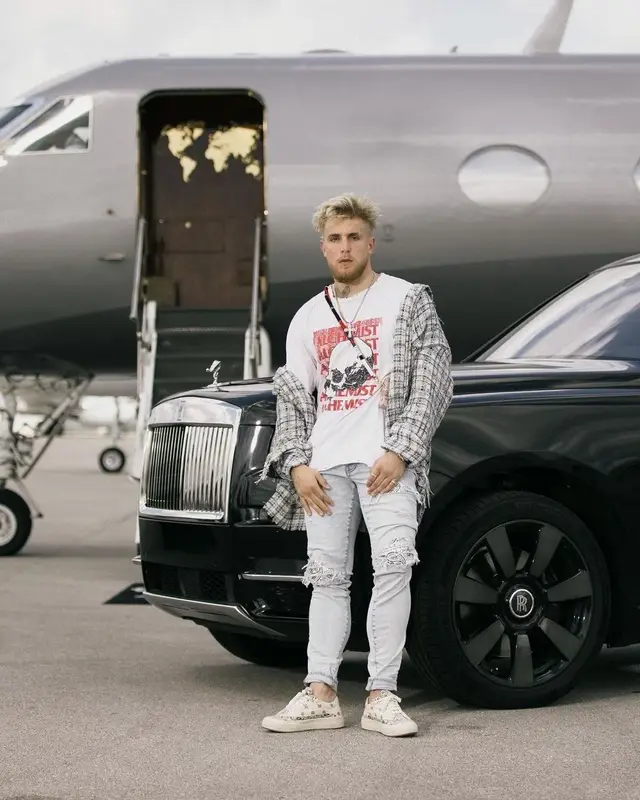 Jake Paul outfit in Alchemist, Amiri, and Rhude, 2021