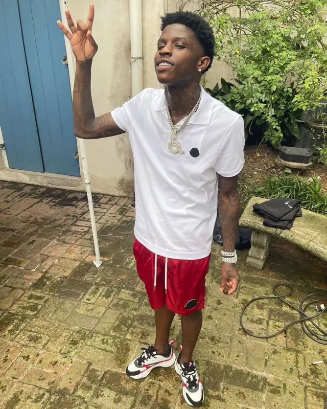 Quando Rondo outfit in Moncler and Dior, 2021