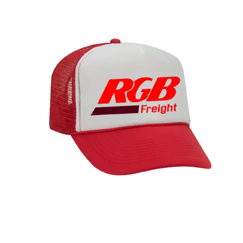 RoyGBiv Freight Trucker Red White Hat | WHAT'S ON THE STAR?