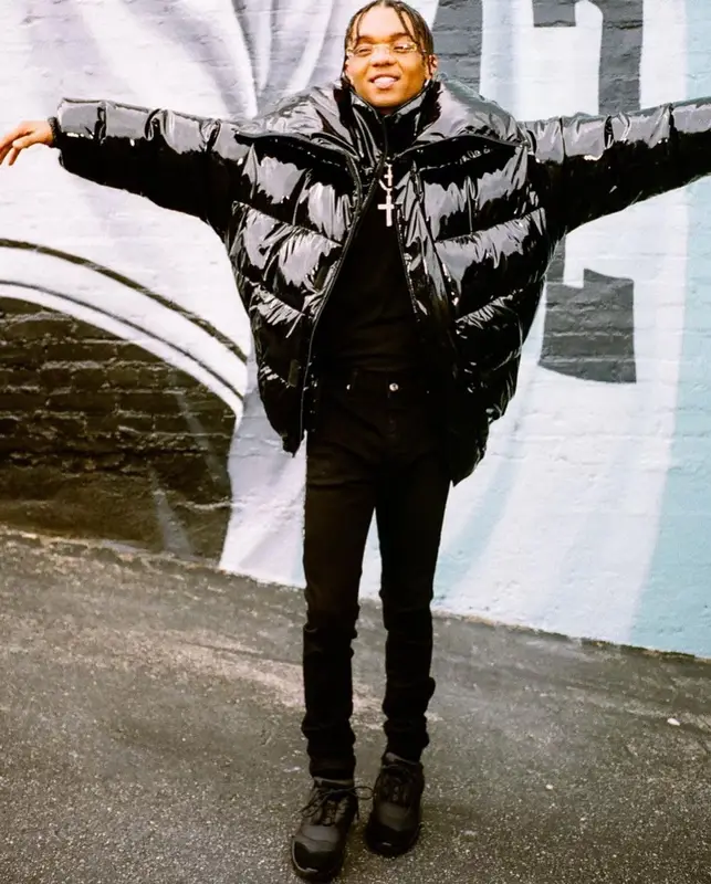 Swae Lee outfit in Entire Studios and Maison Margiela, 2021