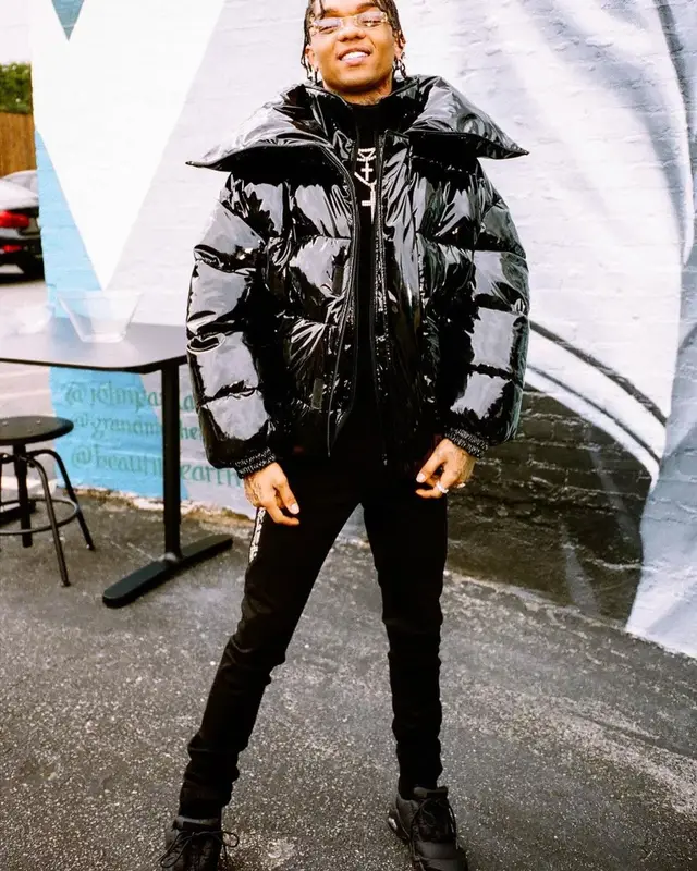 Swae Lee outfit in Entire Studios and Maison Margiela, 2021