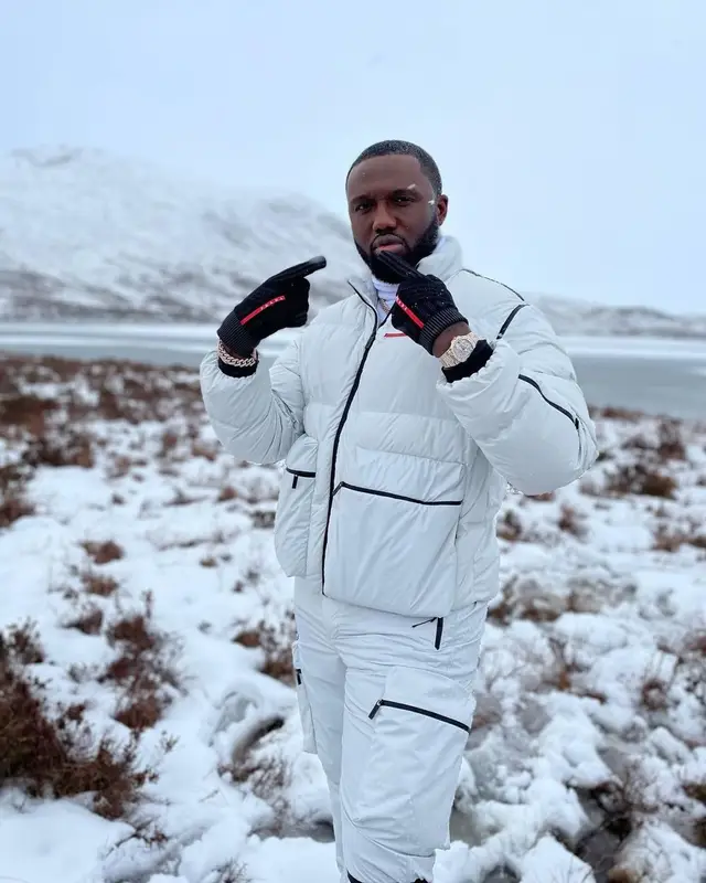 Headie One outfit in Prada, 2021