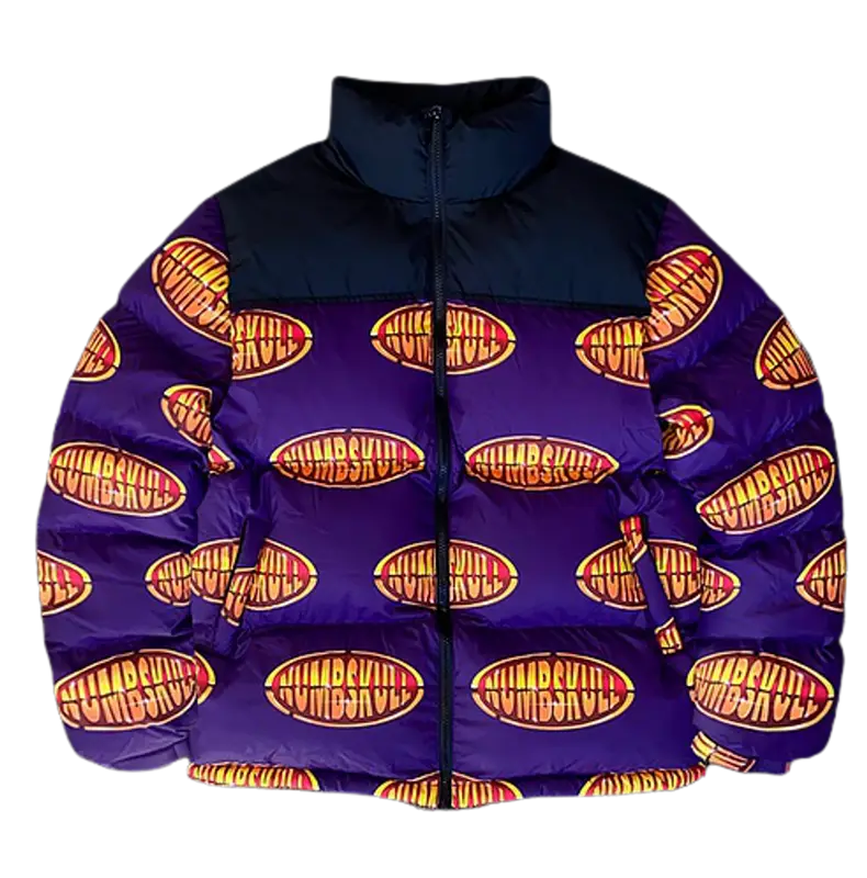 Numbskull  Oval Logo Puffer Jacket $150