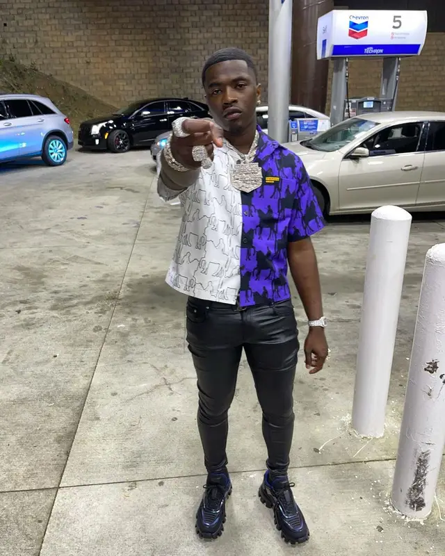 Bankroll Freddie outfit in Prada and Louis Vuitton, 2021