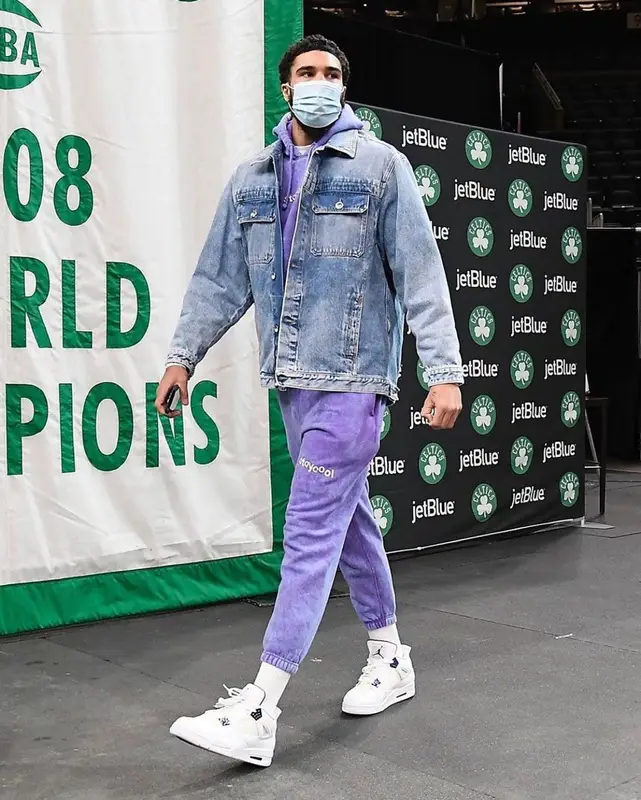 Jayson Tatum outfit in Staycoolnyc, 2021