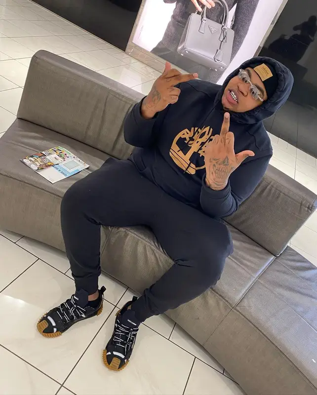 Big Yavo outfit in Dolce & Gabbana, Cartier, and Timberland, 2020