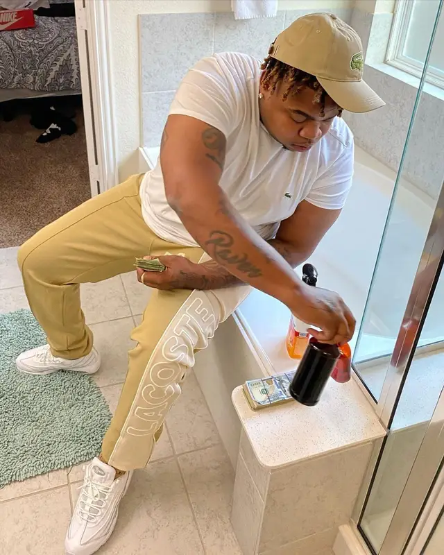 Big Yavo outfit in Nike, Lacoste, and Gucci, 2020