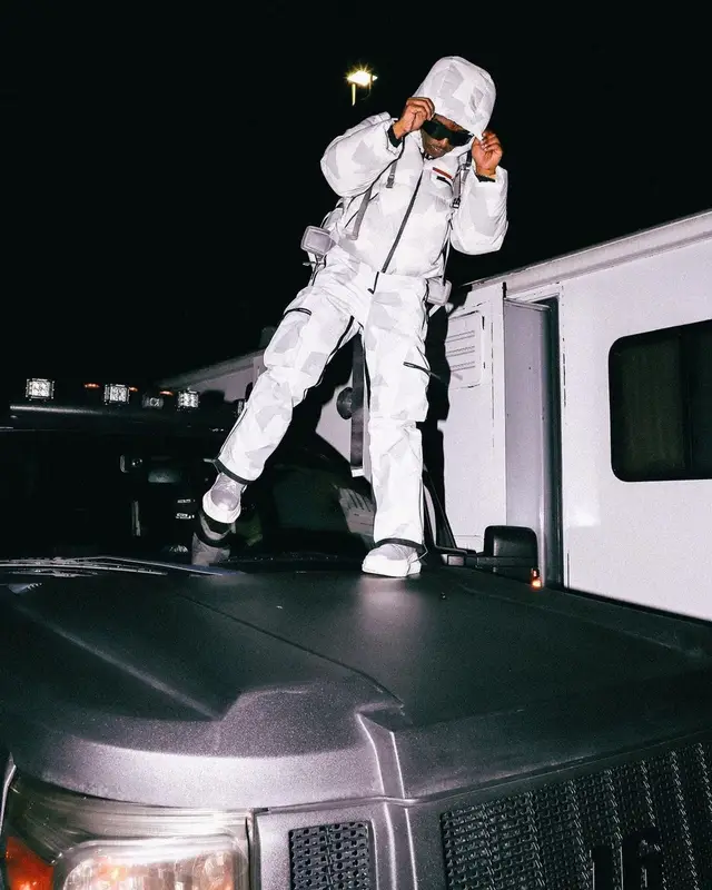 Lil Uzi Vert outfit in Prada and Rick Owens, 2021