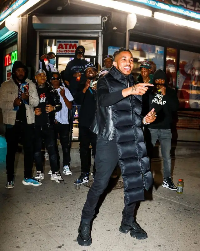 DDG outfit in Amiri, Prada, and Balenciaga, 2021