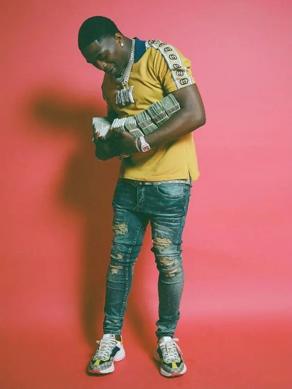 Bankroll Freddie outfit in Gucci and Valabasas, 2021