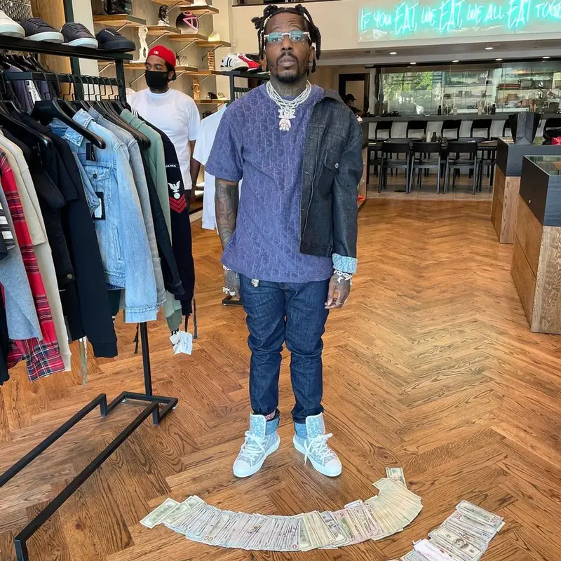 Sauce Walka outfit in Dior, 2021