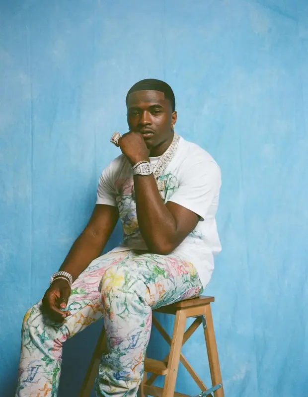 Bankroll Freddie outfit in Louis Vuitton and Nike, 2021