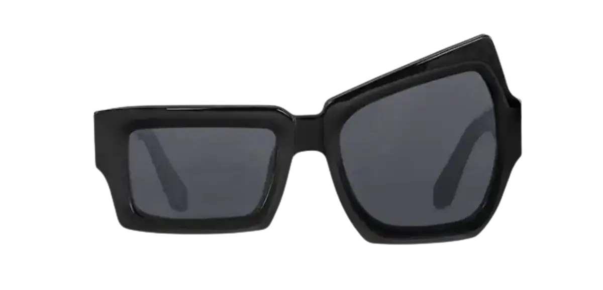 LOUIS VUITTON 21024E 93L Damier Shuffle Sunglasses 50-23 145 Black