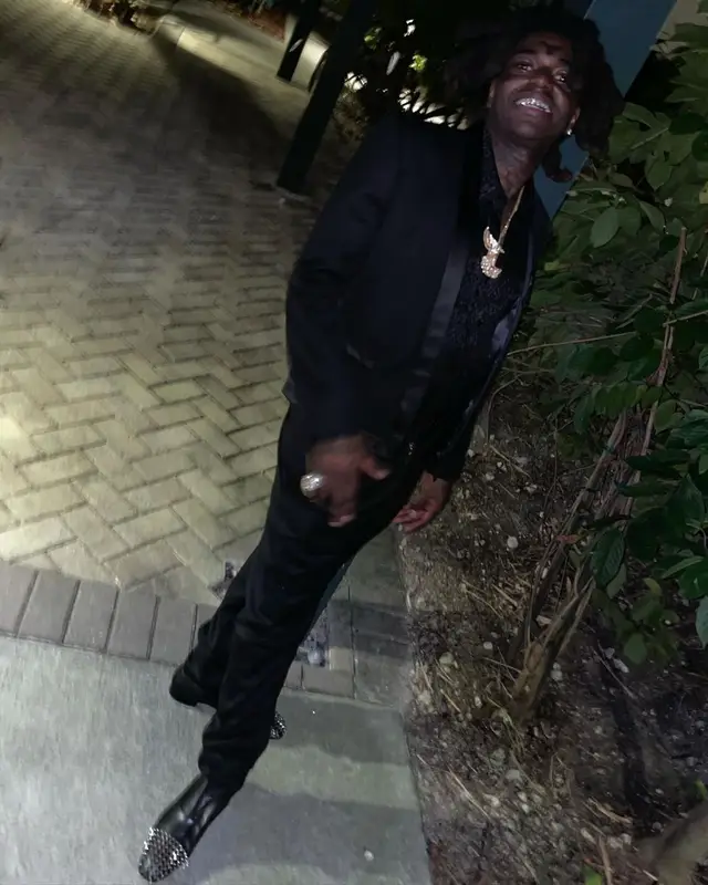 Kodak Black outfit in Balmain and Christian Louboutin, 2021