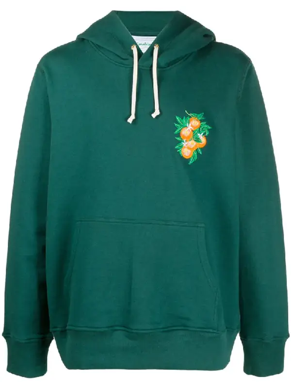 Casablanca La Fleur D'oranger Green Hoodie  $433