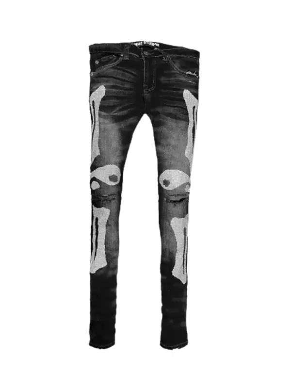 Le Wuz Studios Deadman V.2 Denim Jeans $300