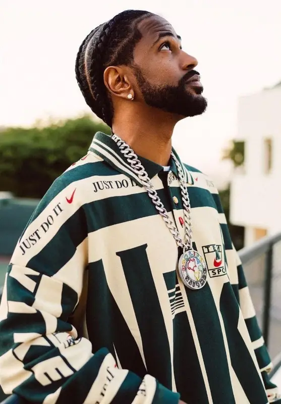 Big Sean outfit in Nike and MSGM, 2021