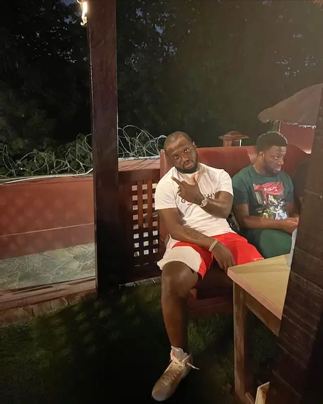 Headie One outfit in Givenchy, Jordan, and Off-White, 2021