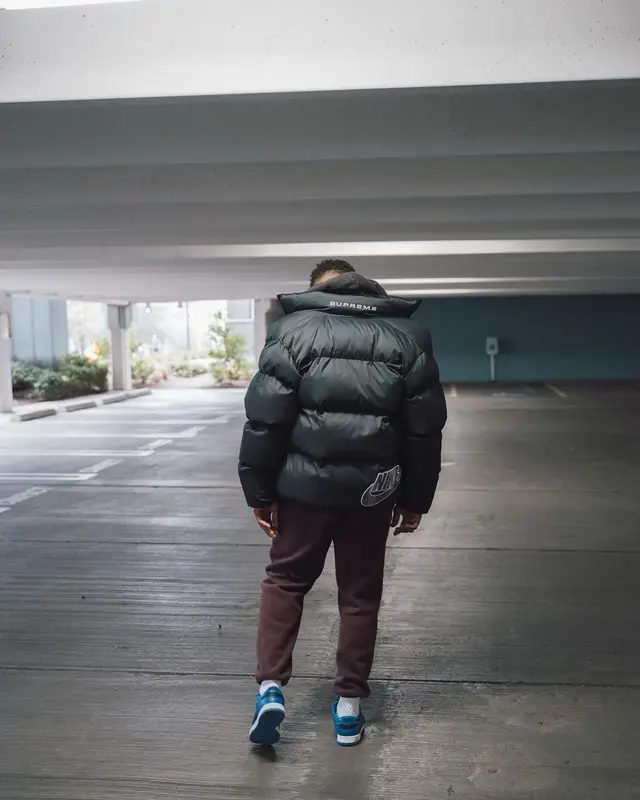 Jamal Adams outfit in Supreme and Nike, 2021