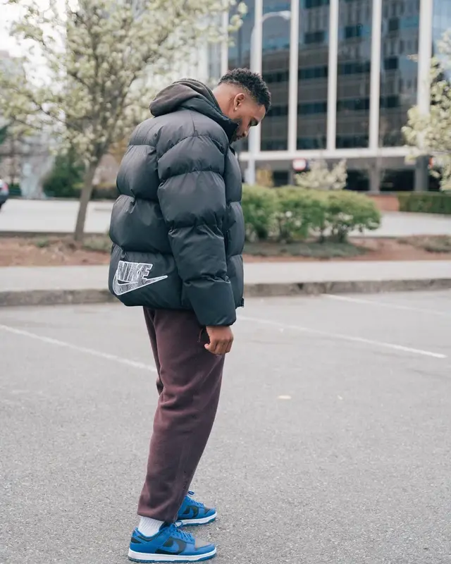 Jamal Adams outfit in Supreme and Nike, 2021