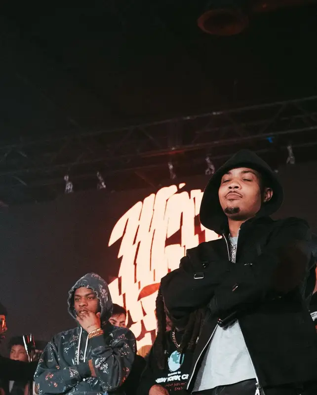 G Herbo outfit in Celine and Amiri, 2021