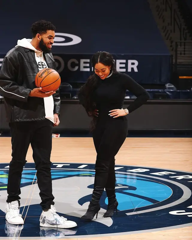 Karl Anthony Towns outfit in Balenciaga, Amiri, and Nike, 2021