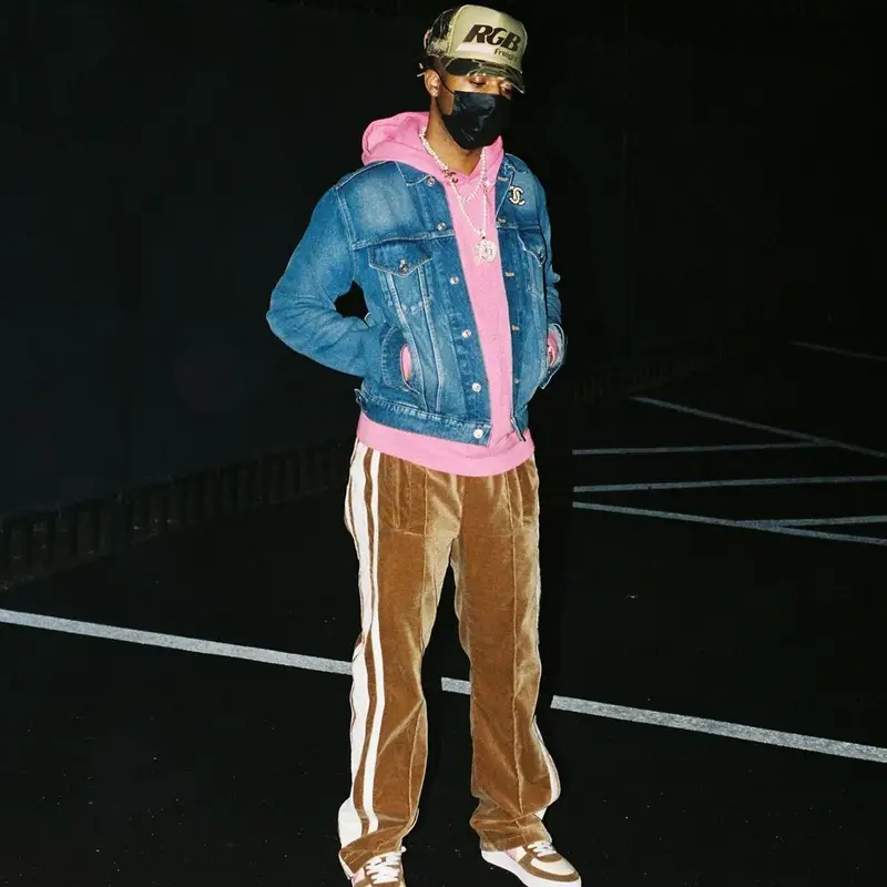 Metro Boomin outfit in Balenciaga, Paradoxe Paris, and Chanel, 2021